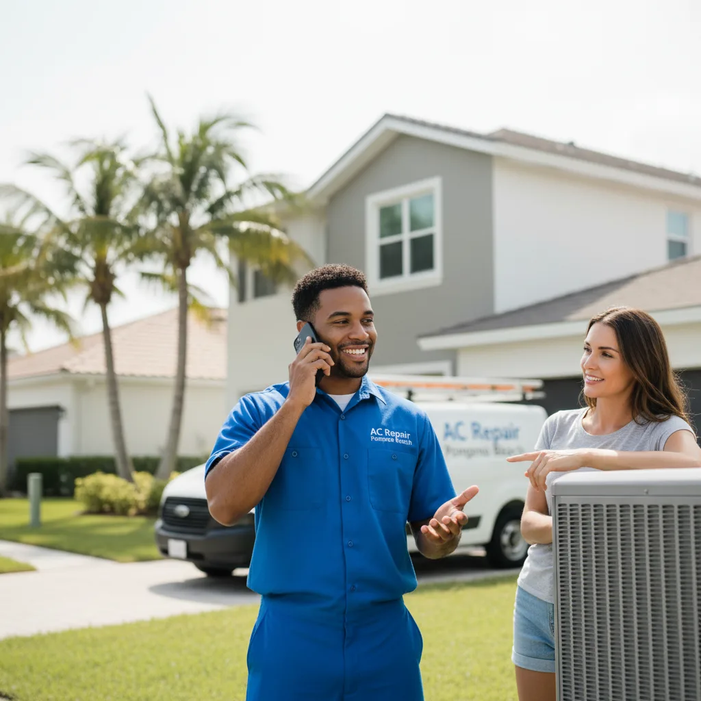 AC Repair Pompano Beach customer support in Lake Crystal